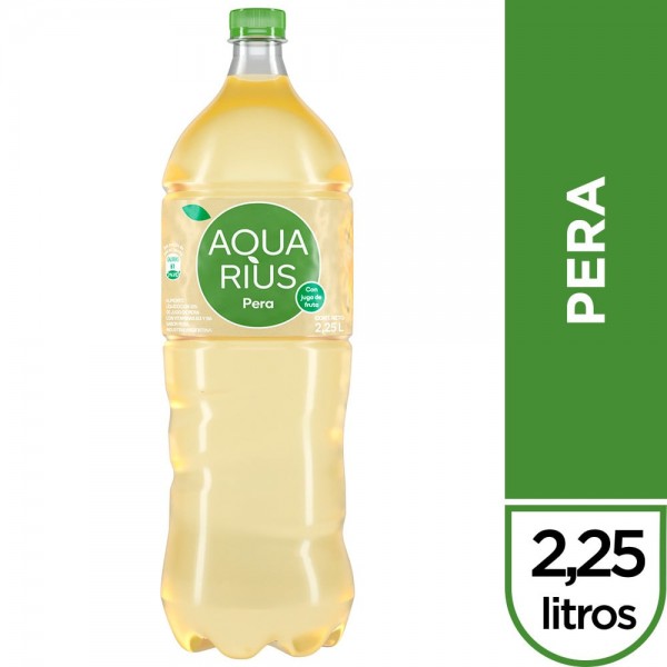 Aquarius Agua Saborizada Pera 2.25L
