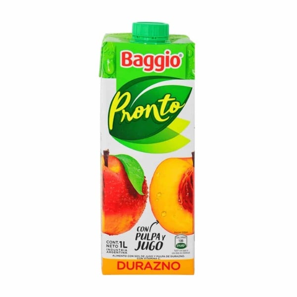 Baggio Pronto Jugo Durazno 1L