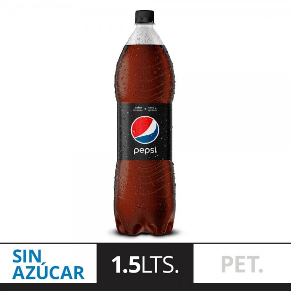 Pepsi Gaseosa Sin Azucar Sabor Cola 1.5L