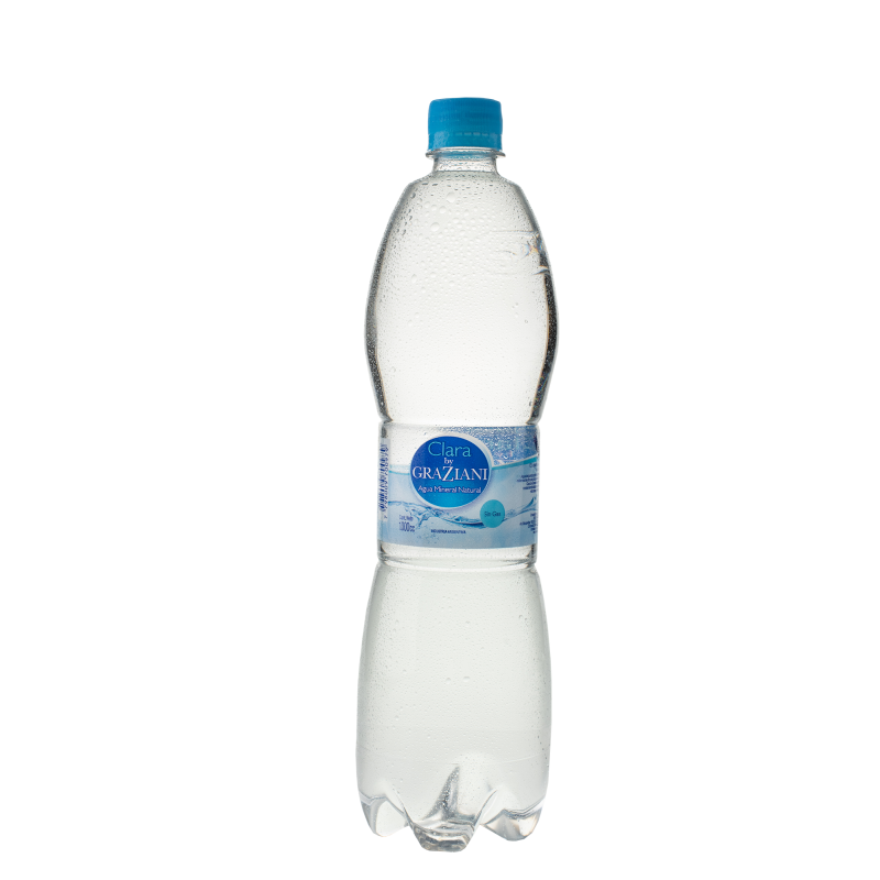 agua mineral con gas, 1l