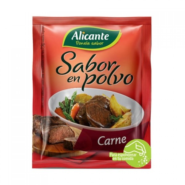 Alicante Sabor En Polvo Carne Sin Tacc 7.5gr