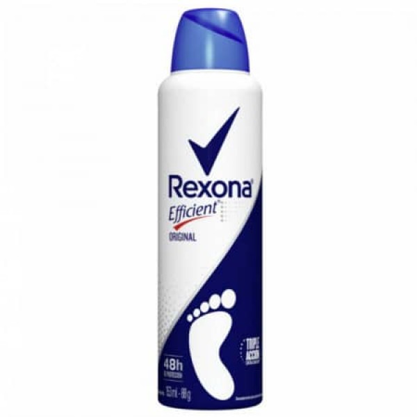 Rexona Efficient Desodorante Para Pies En Aerosol Original 153ml