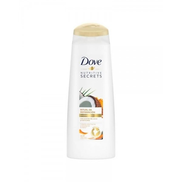 Dove Shampoo Ritual De Reparacion Coco Y Curcuma 200ml