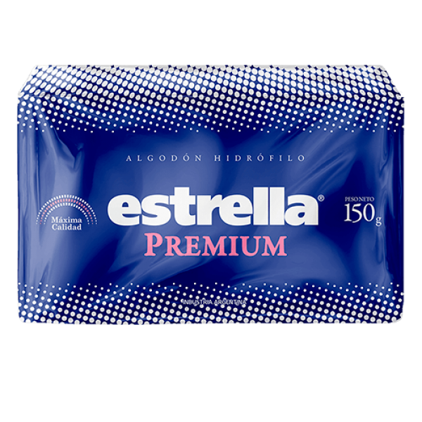 Estrella Premium Algodon Hidrofilo 150gr