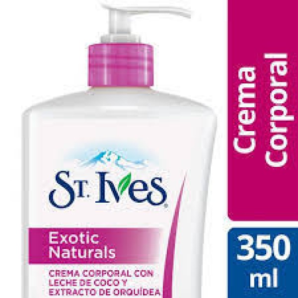 ST. Ives Crema Corporal Exotic Naturals con Leche de Coco y Orquidea 350ml