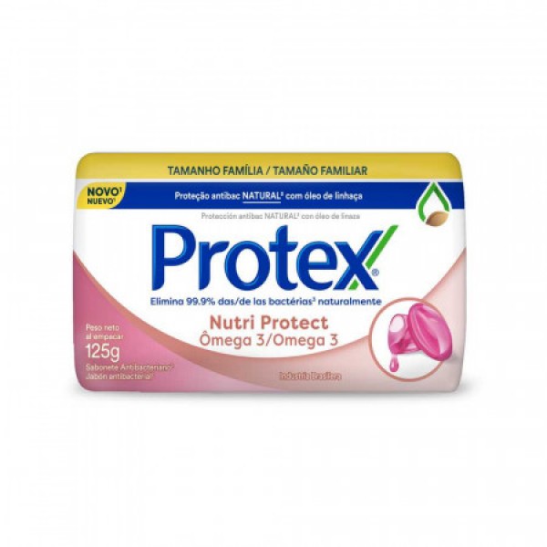 Protex Jabon de Tocador Nutri Protect Omega 3 125gr