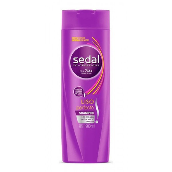 Sedal Co-Creations Shampoo Liso Perfecto 190ml
