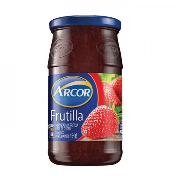 Arcor Mermelada De Frutilla Frasco 454gr