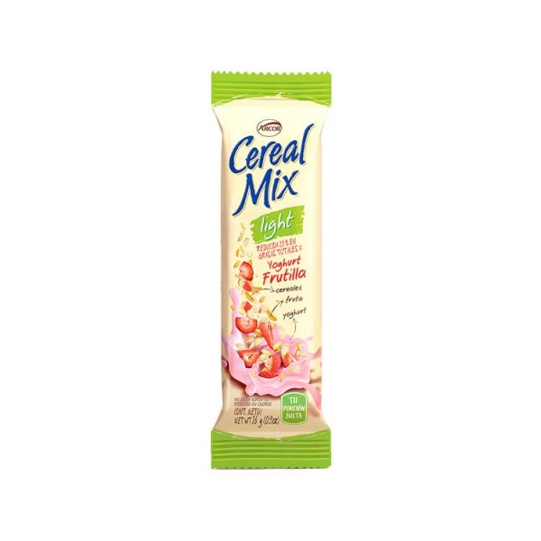 Cereal Mix Barra De Cereal Light Yoghurt Frutilla 26gr