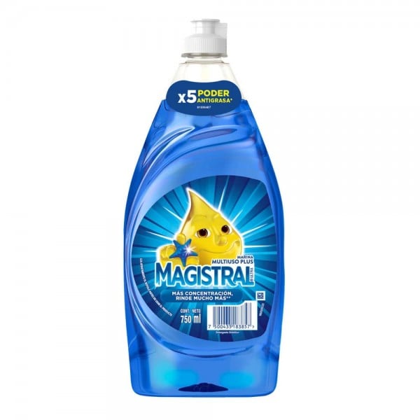 Magistral Plus Detergente Sintetico Marina 750ml