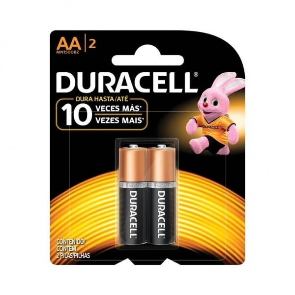 Duracell Pilas AA x2 Unidades