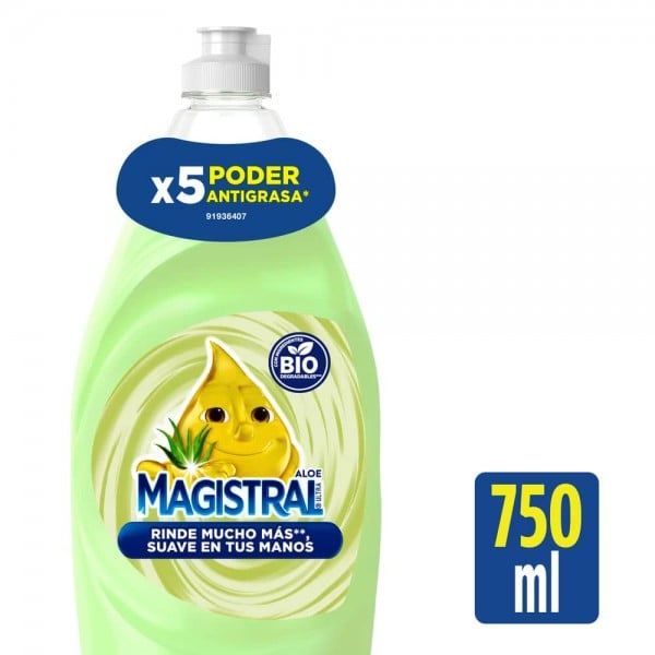 Magistral Bio Detergente Sintetico Aloe 750ml