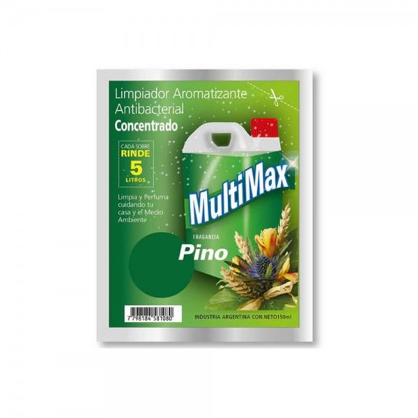 Multimax Limpiador Multiuso Fragancia Pino Rinde Por 5L 150ml