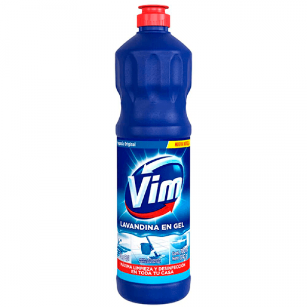 Vim Lavandina En Gel Maxima Limpieza Y Desinfeccion Original 700ml