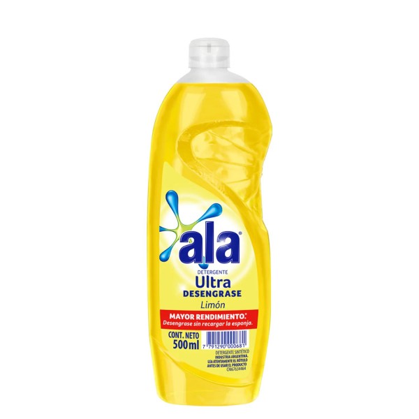 Ala Detergente Sintetico Ultra Limon 500ml