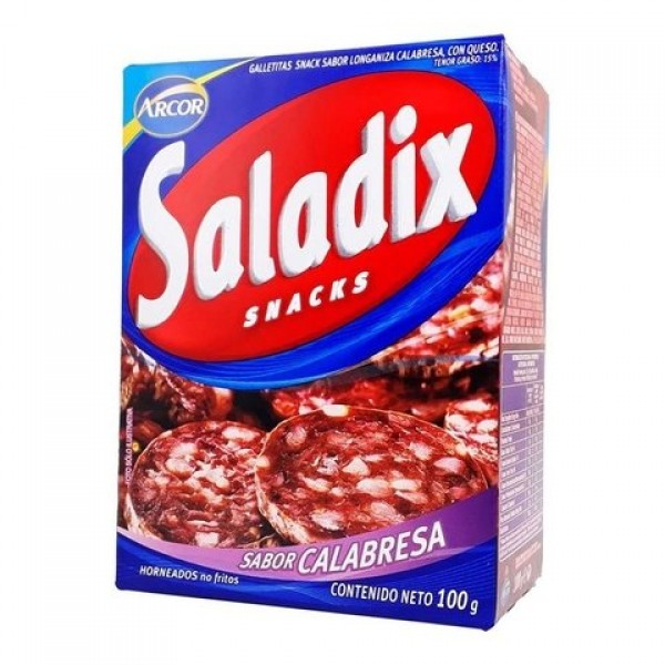 Saladix Snacks Sabor Calabresa 100gr