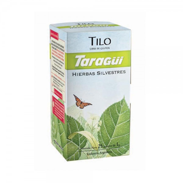 Taragui Tilo Hierbas Silvestres 25 Saquitos 25gr