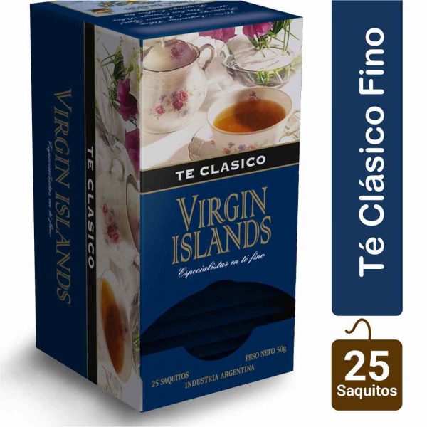 La Virginia Virgin Islands Te Clasico 25 Saquitos 50gr
