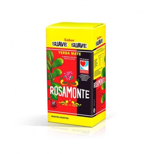 Rosamonte Yerba Mate Con Palo Suave 250gr