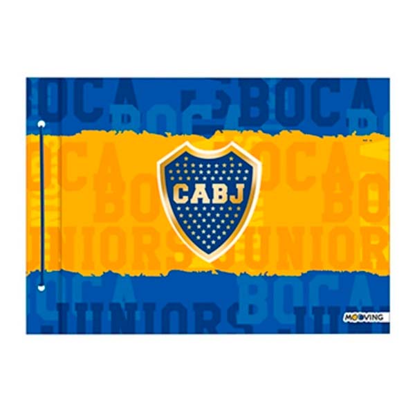 Mooving Carpeta Numero 5 De Dibujo Boca Juniors