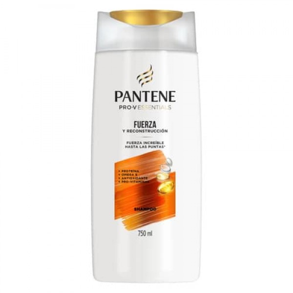 Pantene Pro-V Essentials Shampoo Fuerza Y Reconstruccion 750ml