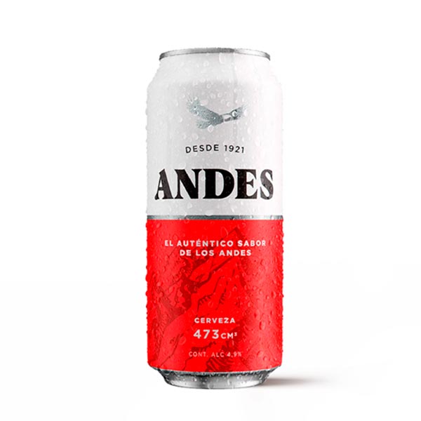 Andes Cerveza Blanca Lata 473ml