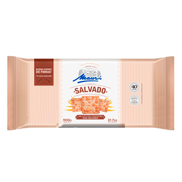 Mauri Galletitas Crackers Con Salvado 900gr