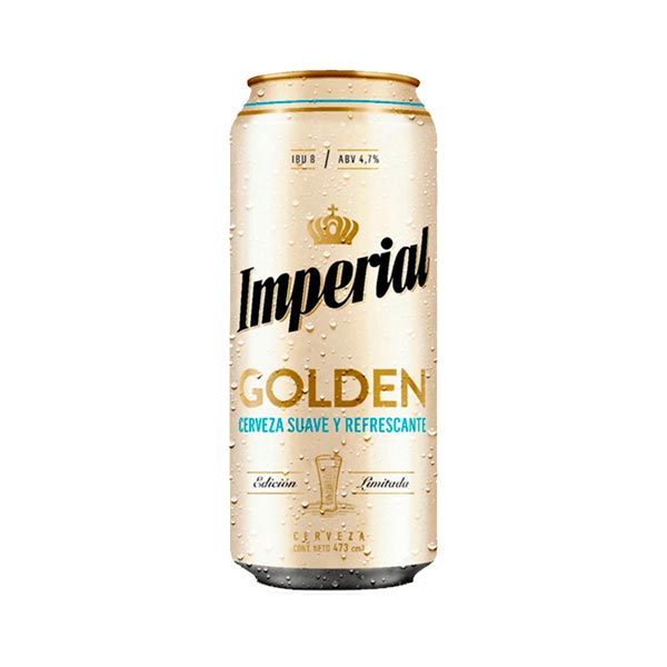 Imperial Cerveza Golden Lata 473ml