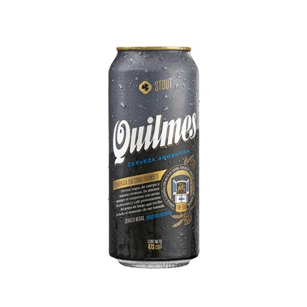 Quilmes Cerveza Negra Stout Lata 473ml