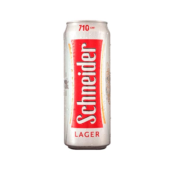 Schneider Cerveza Lager Lata 710ml