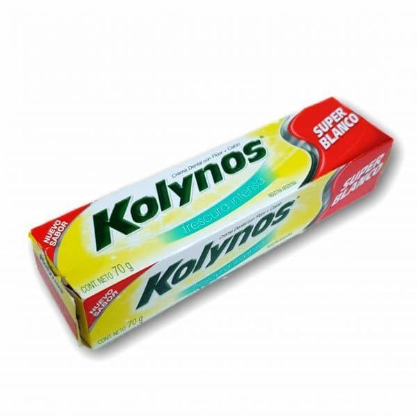 Kolynos Crema Dental Con Fluor + Calcio Super Blanco 70gr