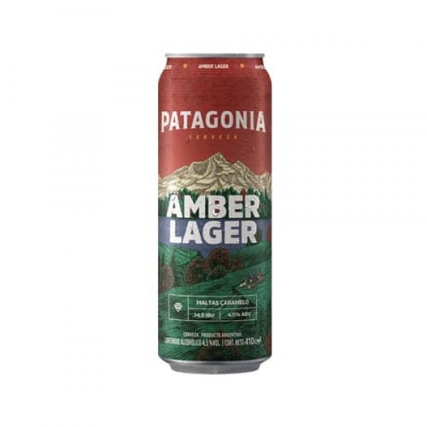 Patagonia Cerveza Amber Lager Lata 410ml