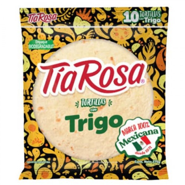 Tia Rosa Tortillas Con Trigo Tipo Mexicana 275gr