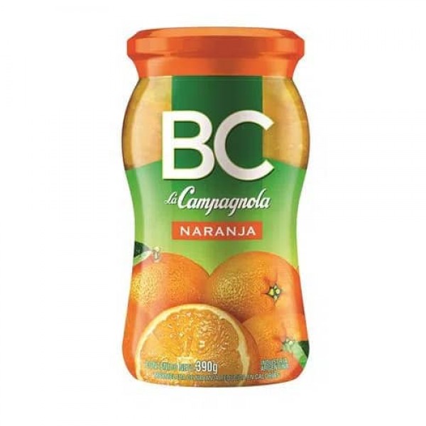 Bc La Campagnola Mermelada Naranja Frasco 390gr