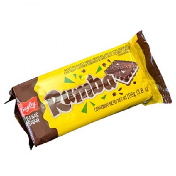 Rumba Galletitas Dulces Sabor Chocolate Original 108gr