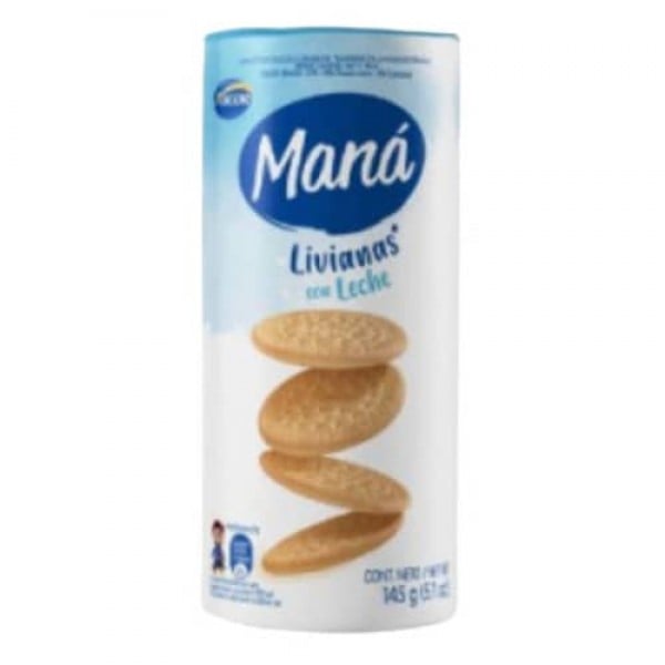 Mana Galletitas Dulces Con Leche 136gr