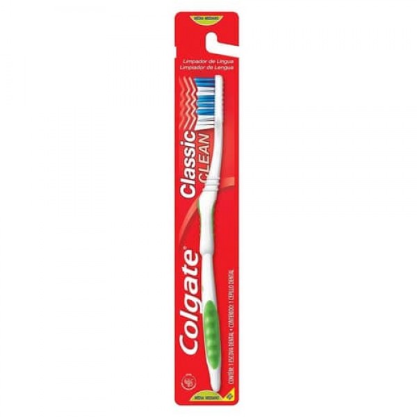 Colgate Cepillo Dental Classic Clean Suave 1 Unidad