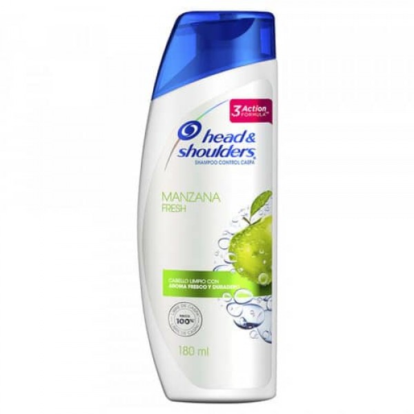 Head And Shoulders Shampoo Complete Scalp Care Manzana Fresh 180ml