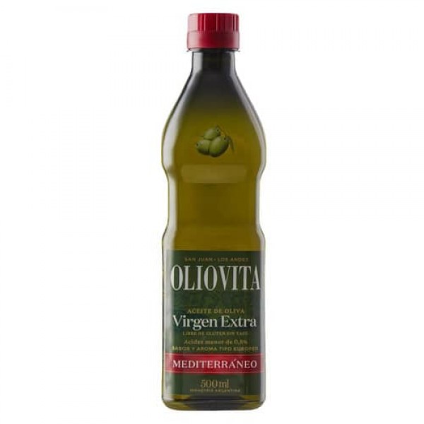 Oliovita Aceite De Oliva Virgen Extra Mediterraneo PET 500ml