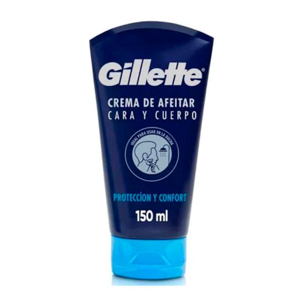 Gillette Crema De Afeitar Cara Y Cuerpo 150ml