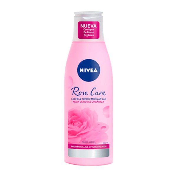 Nivea Rose Care Crema Para Todo Tipo De Piel Con Agua De Rosas Organica 200ml