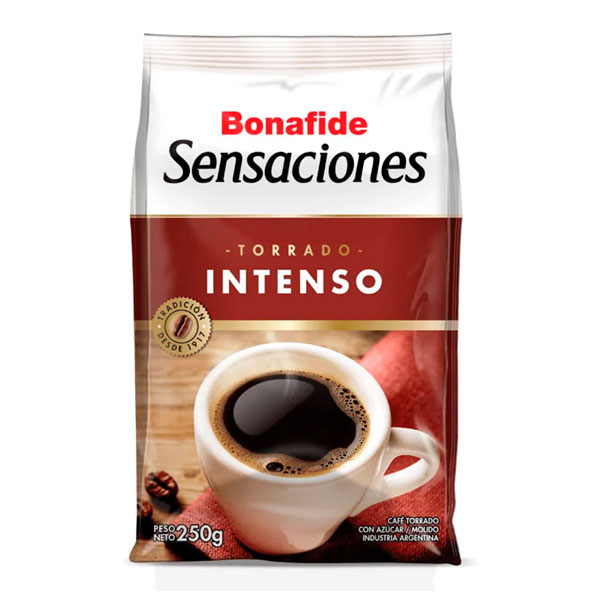 Bonafide Sensaciones Cafe Torrado Intenso 250gr