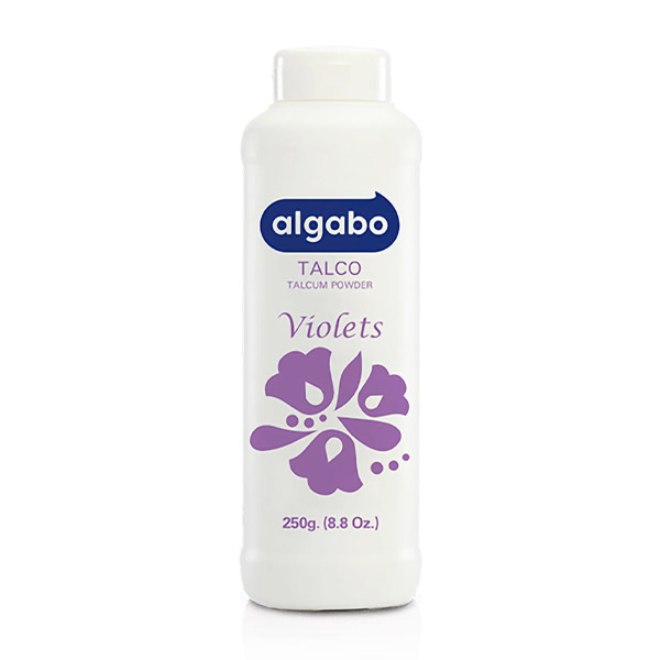 Algabo Talco Flores Violetas 250gr