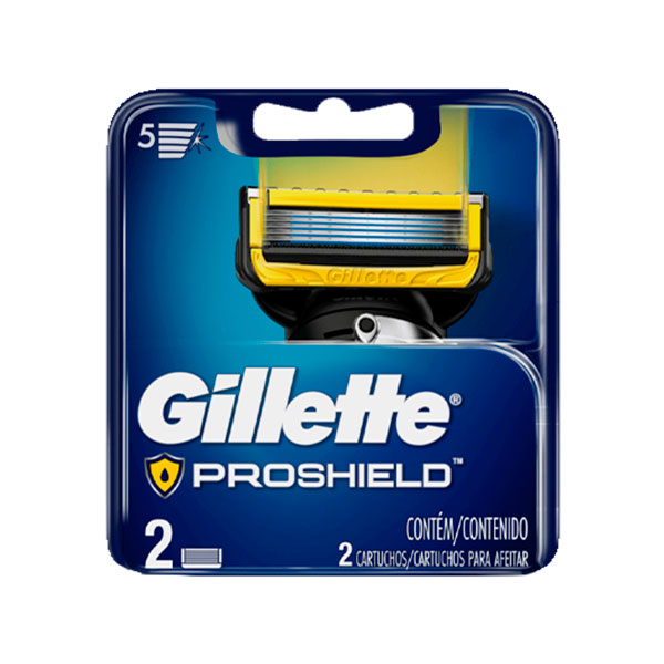 Gillette Proshielo Contiene 2 Cartuchos Para Afeitar
