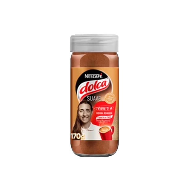 Dolca Cafe Instantaneo Suave Frasco 170gr