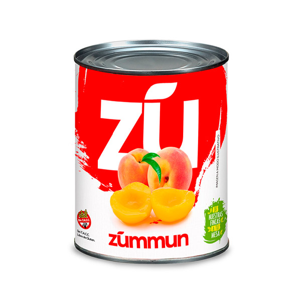Zummun Durazno En Mitades 820gr
