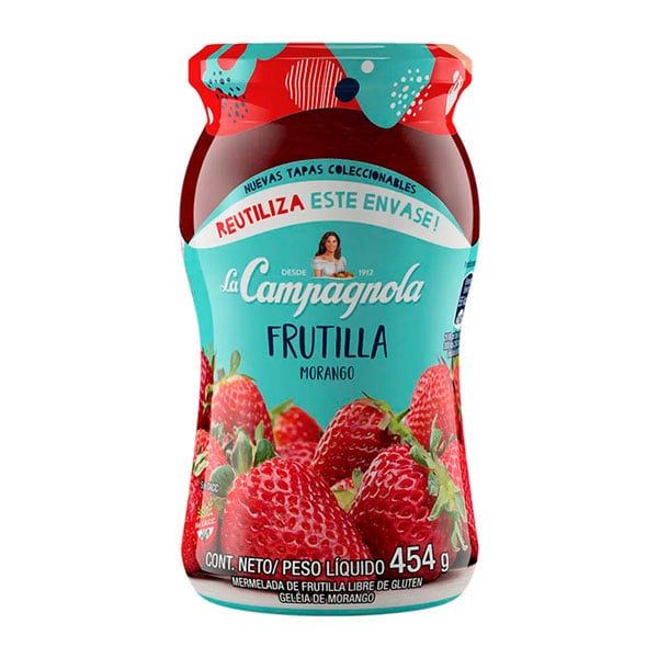 La Campagnola Mermelada De Frutilla Morango 454gr