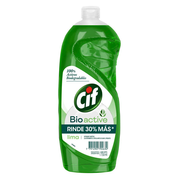 Cif Bio Active Detergente Sintetico Lima 750ml