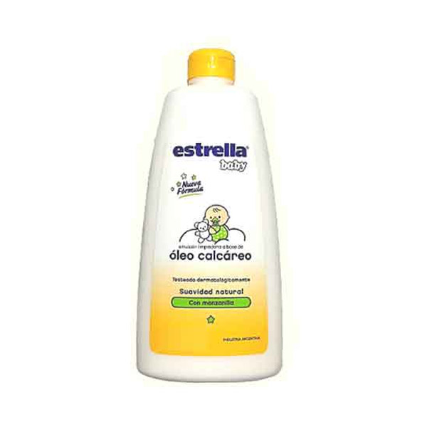 Estrella Baby Emulsion Limpiadora A Base De Oleo Calcareo Con Manzanilla 245ml