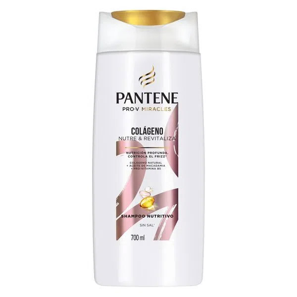 Pantene Shampoo Nutritivo Con Colageno 700ml